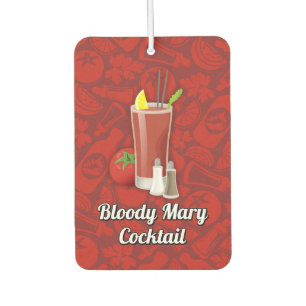 Bloody Mary Car Air Freshener