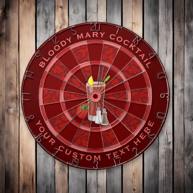 Bloody Mary Cocktail Dartboard (Creator Uploaded)
