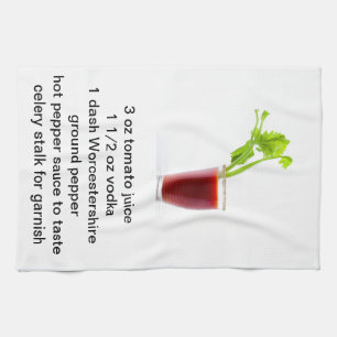 Bloody Mary Dish Towel