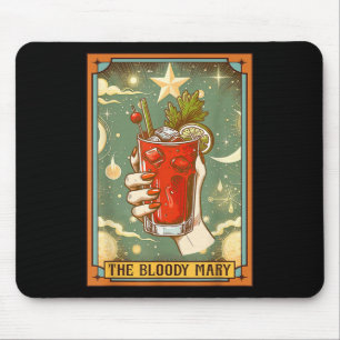 Bloody Mary Drinking Tail The Bloody Mary Tarot Ca Mouse Mat