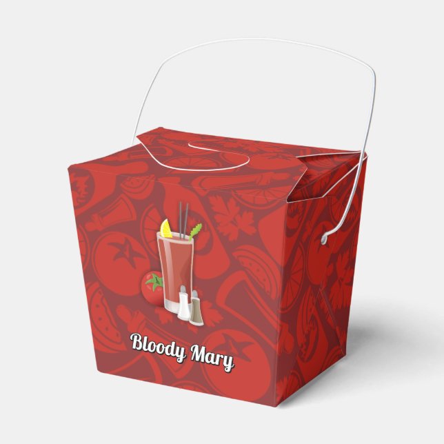 Bloody Mary Favour Box (Front Side)