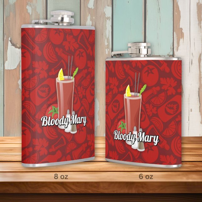 Bloody Mary Hip Flask (Creator Uploaded)