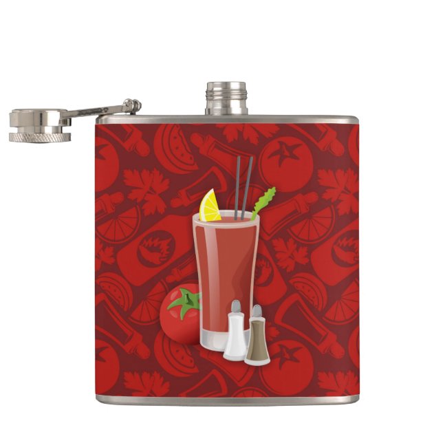 Bloody Mary Hip Flask (Opened)