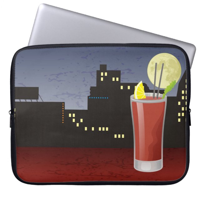 Bloody Mary Laptop Sleeve (Front)