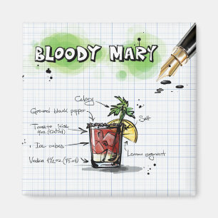 Bloody Mary Magnet