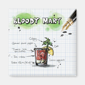 Bloody Mary Magnet