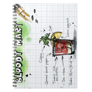 Bloody Mary Notebook