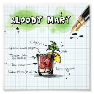 Bloody Mary Photo Print