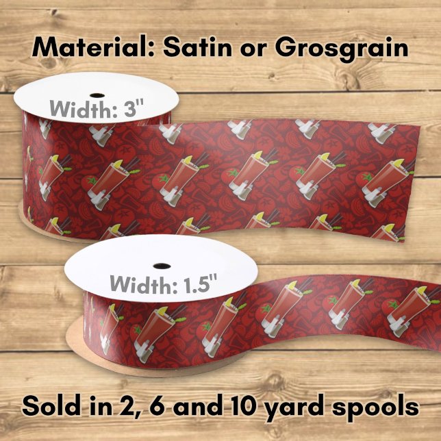 Bloody Mary Satin Ribbon (Creator Uploaded)