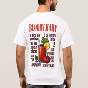 Bloody Mary T-Shirt – Bold Brunch Cocktail