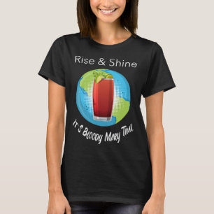 Bloody Mary Time Brunch Wonderlust Graphic T-Shirt