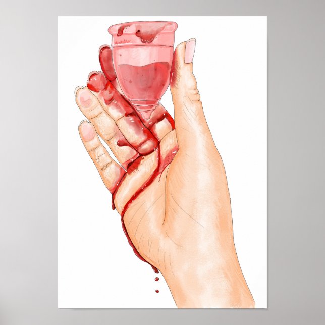 Bloody Mess (Cup poster) Poster (Front)