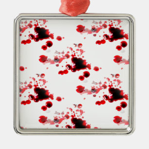 Bloody Metal Tree Decoration