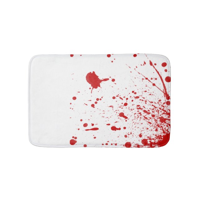 Bloody Prank Bath Mat (Front)