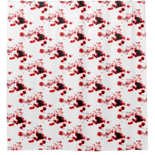 bloody psycho shower curtain (Front)