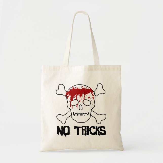 Bloody Skull and Cross Bones Bag (Front)