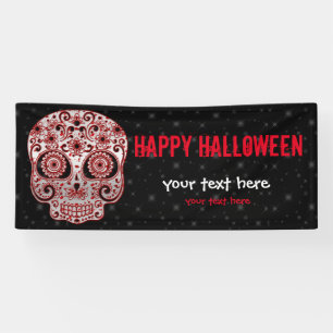 Bloody Sugar Skull * choose background colour Banner