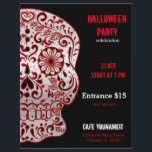 Bloody sugar skull flyer<br><div class="desc">Feel free to contact me for a request or question.</div>