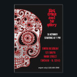 Bloody Sugar Skull Invitation<br><div class="desc">Feel free to contact me for a request or question.</div>