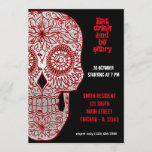 Bloody Sugar Skull Invitation<br><div class="desc">Feel free to contact me for a request or question.</div>