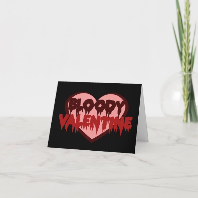Bloody Valentine Holiday Card (Front)