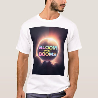 Bloom and Boom: Flourish with Power T-Shirt