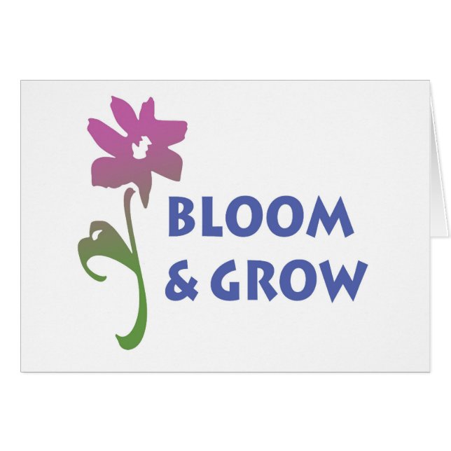 Bloom and Grow (Front Horizontal)