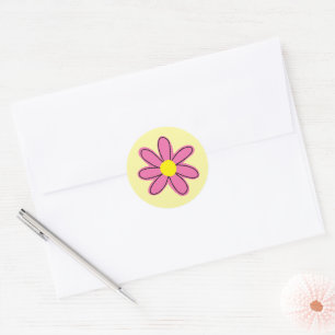 Bloom Baby Bloom Baby Shower Classic Round Sticker