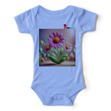 “Bloom Baby Bloom” Floral Bodysuit