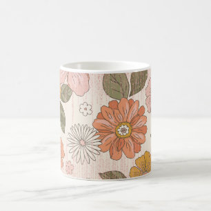 bloom baby bloom Flower Glitter Mug Gift