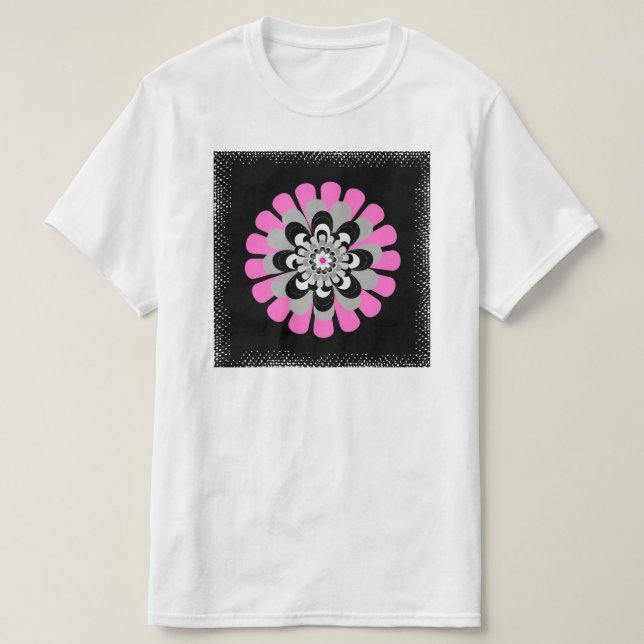 Bloom Blush T-Shirt (Design Front)