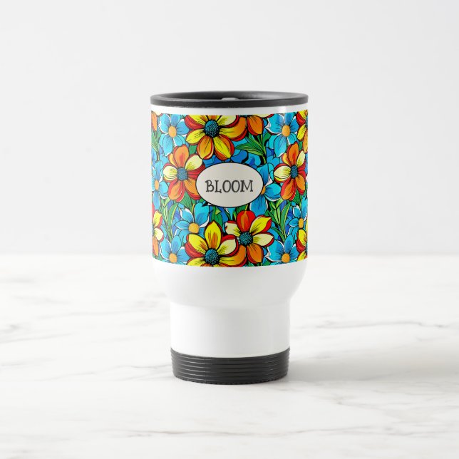 Bloom Botanical  Travel Mug (Center)