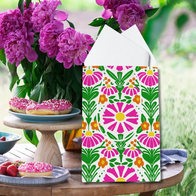 Bloom Brightly & Celebrate in Style Medium Gift Bag (Creator Uploaded)