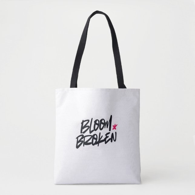 BLOOM BROKEN TOTE BAG (Front)