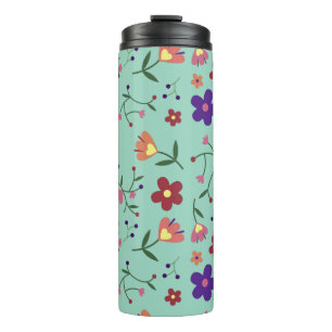 Bloom Buddy: Floral Fun Water Bottle