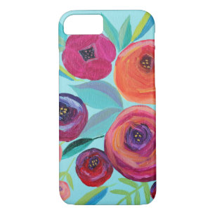 Bloom colorful Floral iPhone 8/7 Case