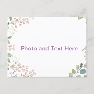 Bloom Custom design Postcard