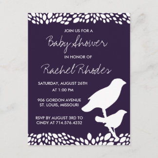 Bloom Customisable Baby Shower Invitation