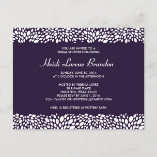 Bloom Customisable Bridal Shower Invitation