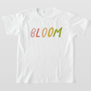 Bloom Cute Colourful Simple kids T-Shirt
