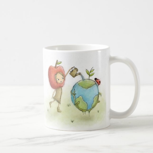 Bloom’d - Environment - Apple face - Mug (Right)