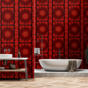 Bloom in Red Light Wallpaper