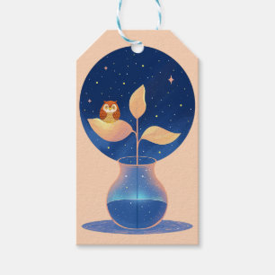 Bloom Mystic Night Owl Garden  Gift Tags