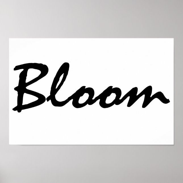 Bloom Poster (Front)