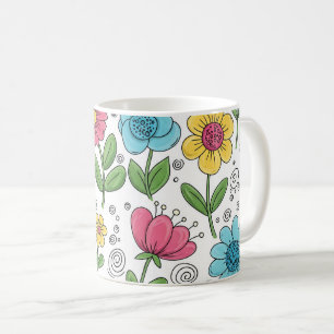 Bloom & Sip Floral Mug