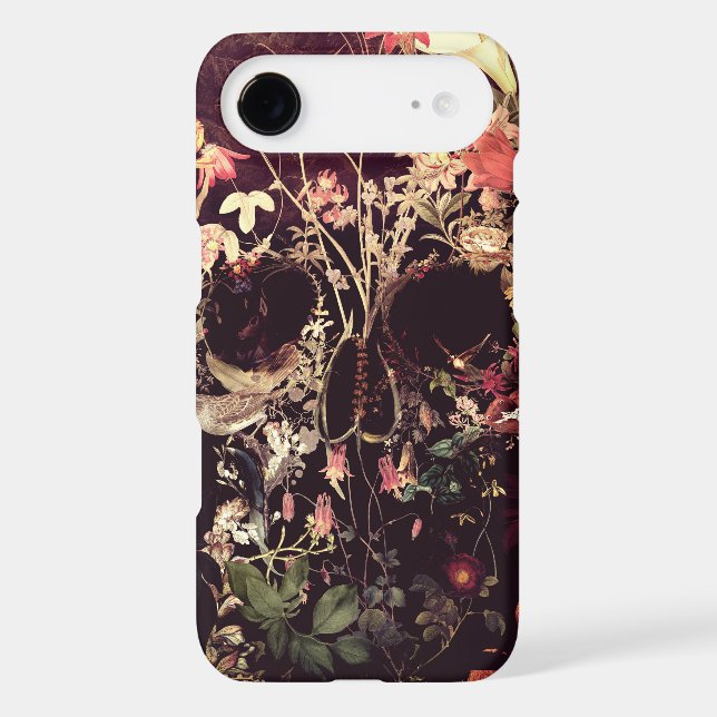 Bloom Skull Case-Mate iPhone Case (Back)