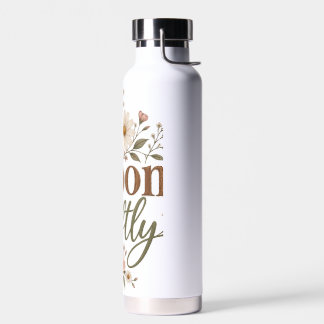 Bloom Softly Floral Water Bottl Bottle