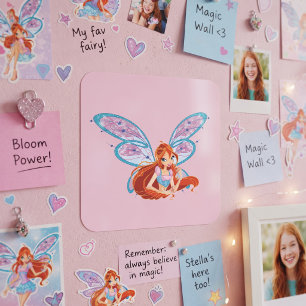 Bloom Square Sticker