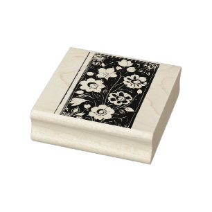 "Bloom & Stamp" Rubber Stamp