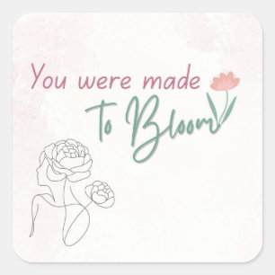 Bloom Stickers Cute Floral